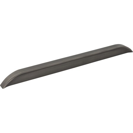 Jeffrey Alexander 305 mm Center-to-Center Brushed Pewter Elara Cabinet Pinch Pull 484-305BNBDL